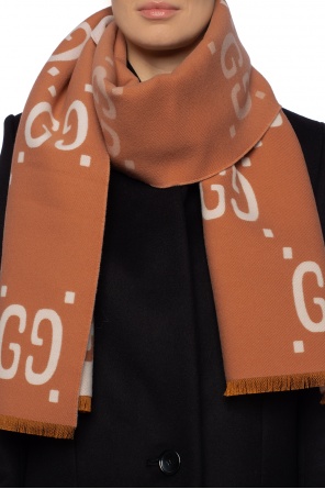 Embroidered scarf, zdjęcie 2 Embroidered scarf od Gucci
